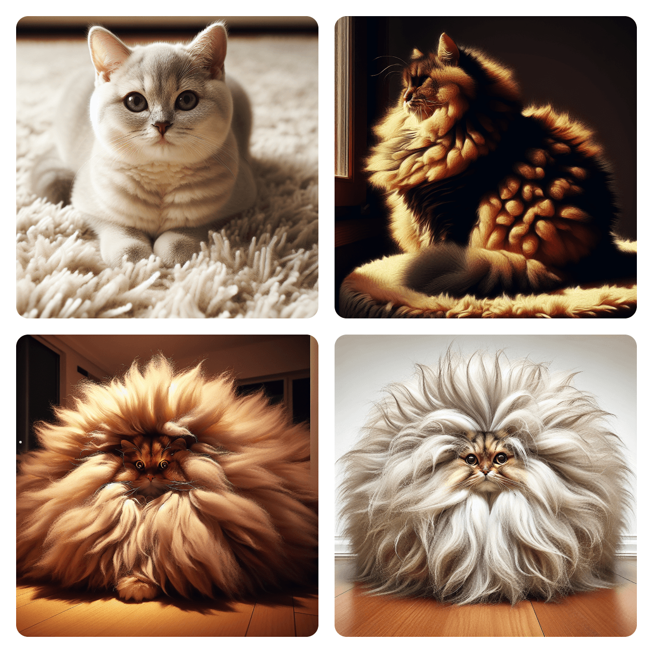Image: Fluffy Overload: Catastrophic Hairballs!