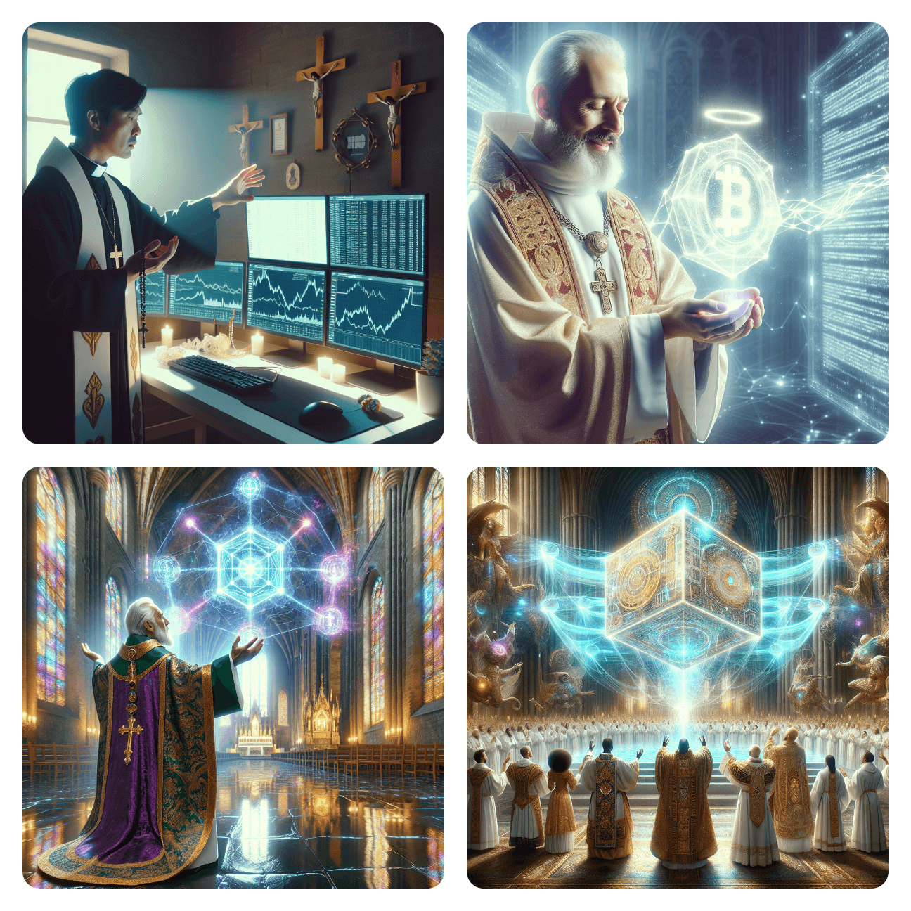 Image: Chain of Faith: Block by Block Blessings