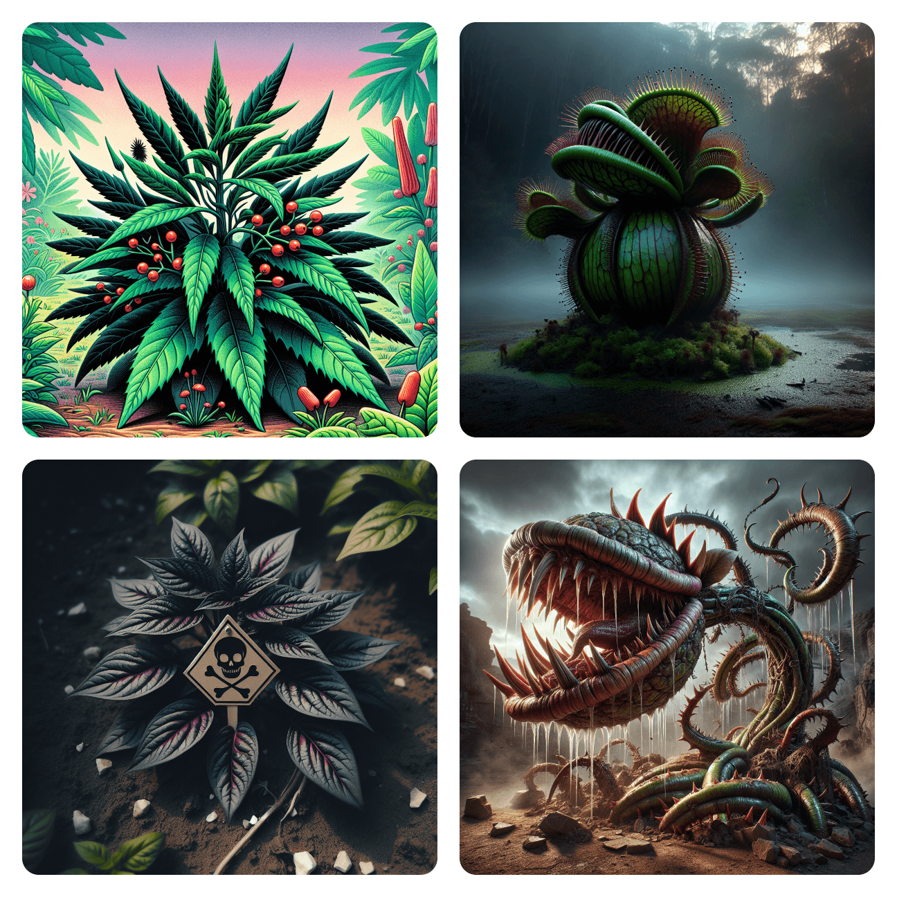 Image: From Petunia to Predator: The Killer Plant Saga