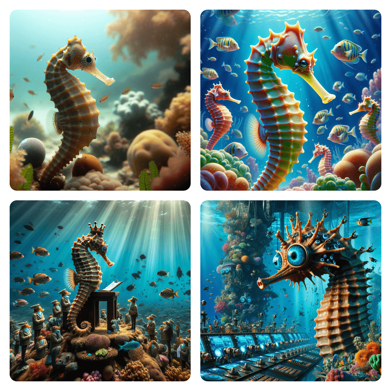 Image: The Seahorse Supervisor Squad