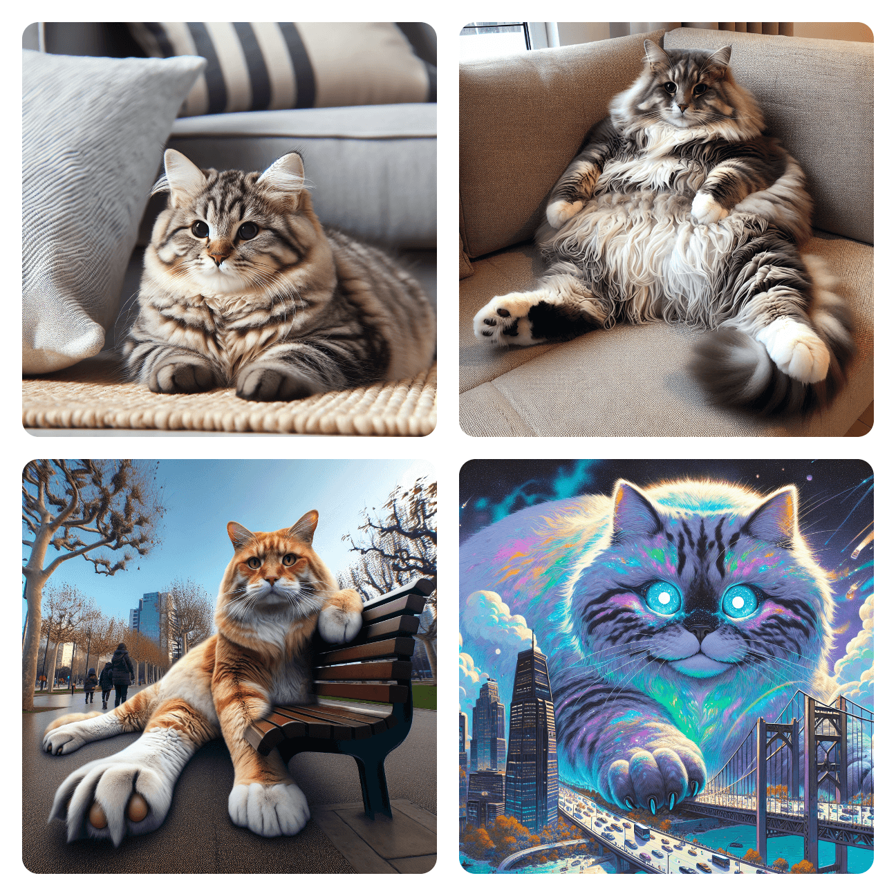 Image: When Fluffiness Reaches Godzilla Levels