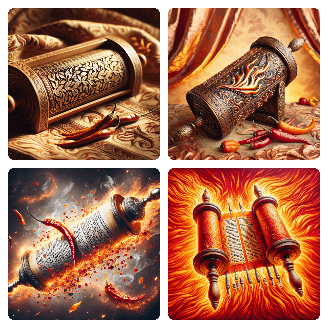 Image: The Torah: Now With 100% More Fire and Brimstone!