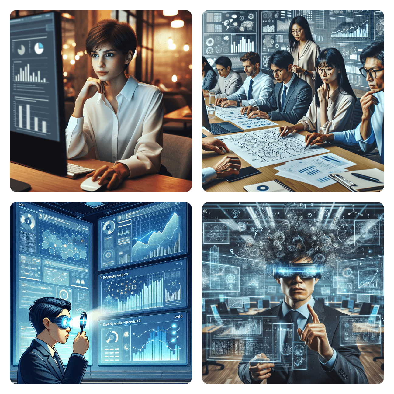 Image: From Pie Charts to Mind Arts: The Analyzing Ninja!