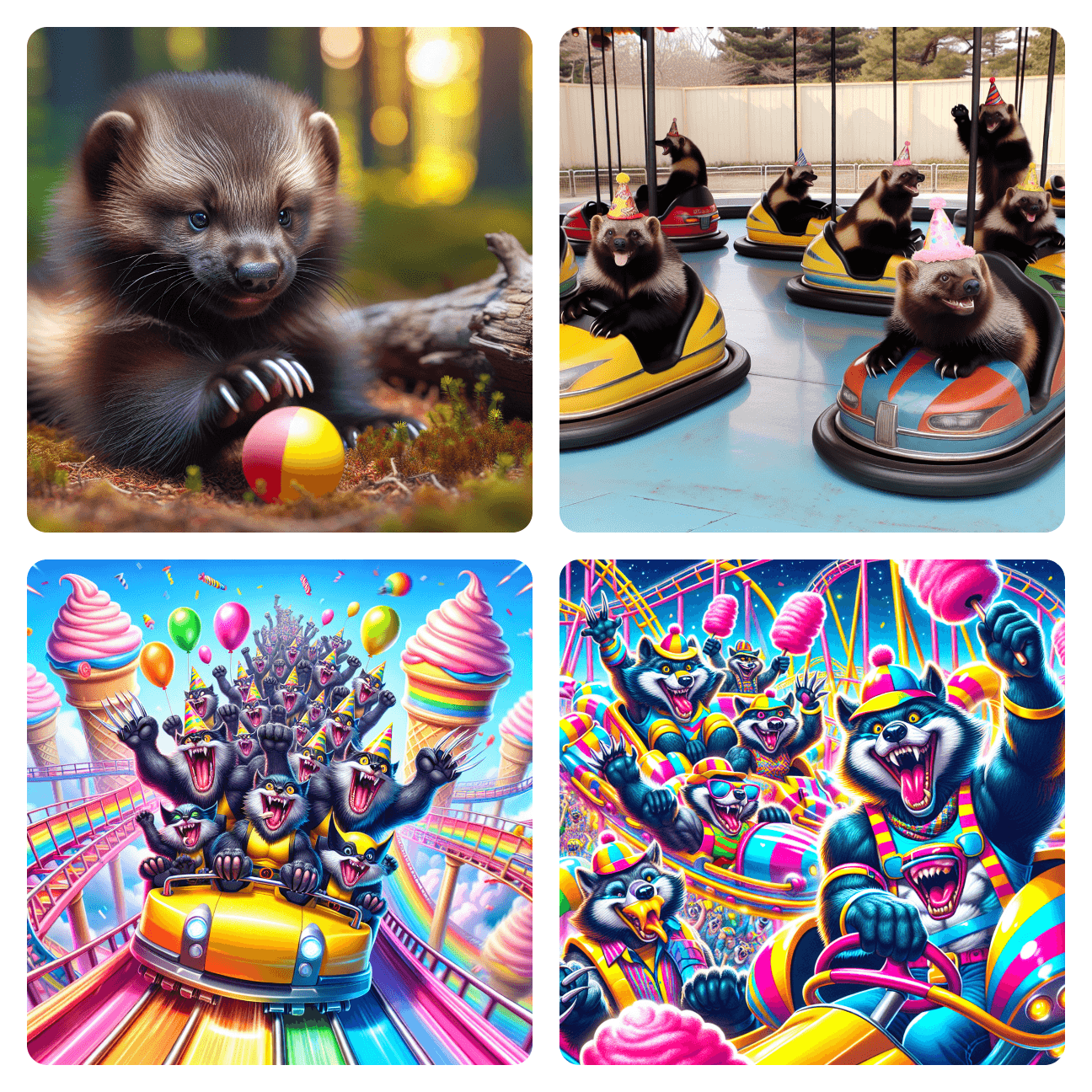 Image: Clawsome Party Animals!