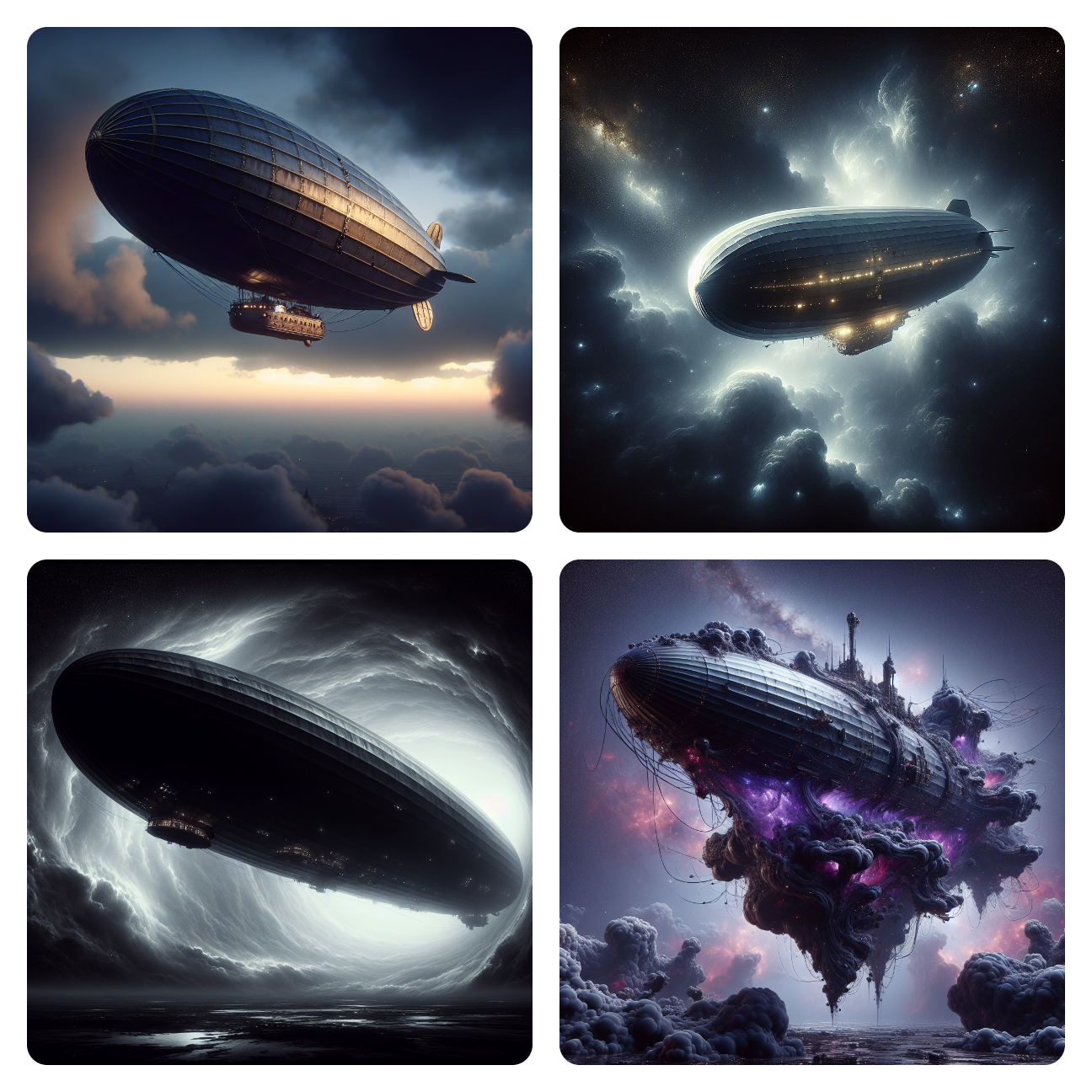 Image: Zeppelins in the Zero Zone